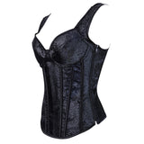 Funki Buys | Dresses | Women's Gothic Shoulder Strap Corset Dress