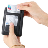 Funki Buys | Wallets | Unisex Slim RFID Blocking Leather Card Wallet