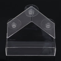 Funki Buys | Bird Feeders | Clear View, Window Feeder with Suction Cups
