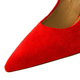 Funki Buys | Shoes | Women's Ankle Bowknot Shoes | PU Suede