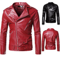 Funki Buys | Jackets | Men's Women's Faux Leather Motorcycle Jacket