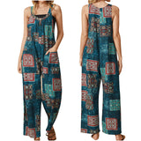 Funki Buys | Pants | Women's Boho Loose Fit Wide Leg Romper