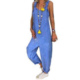 Funki Buys | Pants | Women's Solid Color Bib Overalls | Knotted Romper
