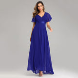 Funki Buys | Dresses | Women's Luxury Chiffon Evening Gown