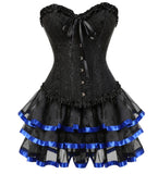 Funki Buys | Dresses | Women's Corset Dress | XS-7XL Bustier Tutu Skirt Set