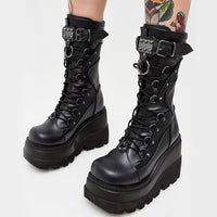 Funki Buys | Boots | Women's Brand New Gothic Style Platform Boots