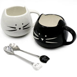Funki Buys | Mugs | Cute Ceramic Cat Mug Kitten Cup