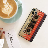 Funki Buys | Phone Covers | Vintage Cassette Tape Design iPhone Cover