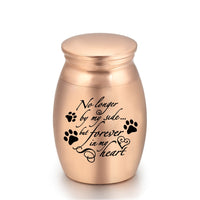 Funki Buys | Cremation Urns | Mini Rose Gold Engravable Funeral Urns