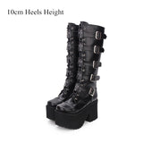 Funki Buys | Boots | Women's Gothic Punk Japanese Harajuku Platform Boots