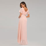 Funki Buys | Dresses | Women's Luxury Chiffon Evening Dress | Gown