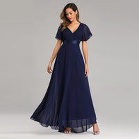 Funki Buys | Dresses | Women's Luxury Chiffon Evening Dress | Gown