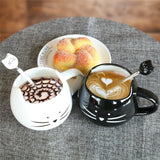Funki Buys | Mugs | Cute Ceramic Cat Mug Kitten Cup