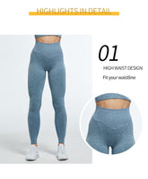 Funki Buys | Pants | Women's High Waist Yoga Pants | Smile Bubble Butt