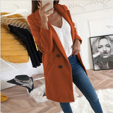 Funki Buys | Jackets | Women's Winter Woolen Business Coat | Long Jacket