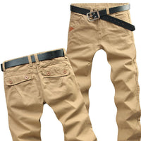 Funki Buys | Pants | Men's Military Slim Fit Cargo Pant | Skinny Jeans