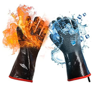 Funki Buys | Gloves | BBQ Grill Smoker Gloves | 932°F Protective Glove