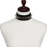 Funki Buys | Necklaces | Women's Gothic Spike Choker Necklace | Collar