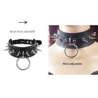 Funki Buys | Necklaces | Unisex Black Goth Punk Chokers | Gothic Necklace for Women