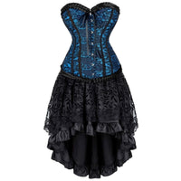 Funki Buys | Dresses | Women's Victorian Gothic Corset and Skirt Set