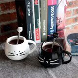 Funki Buys | Mugs | Cute Ceramic Cat Mug Kitten Cup
