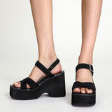 Funki Buys | Shoes | Women's Platform Wedge Summer Sandals