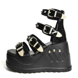 Funki Buys | Shoes | Women's Gladiator Platform Sandals | Wedges