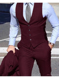 Funki Buys | Suits | Men's Formal Tuxedos | 3 Piece Slim Fit Business Suit