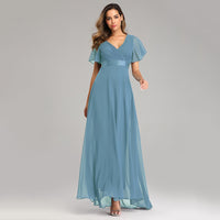 Funki Buys | Dresses | Women's Luxury Chiffon Evening Dress | Gown