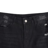 Funki Buys | Pants | Women's Skinny Bootleg Jeans | Ripped Slim Fit