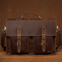 Funki Buys | Bags | Messenger Bags | Men's Leather Laptop Work Bag