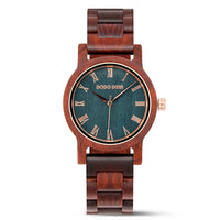 Funki Buys | Watches | Women's Wood Wristband Watch | Roman Numerals