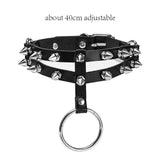 Funki Buys | Necklaces | Unisex Black Goth Punk Chokers | Gothic Necklace for Women