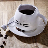 Funki Buys | Mugs | Cute Ceramic Cat Mug Kitten Cup