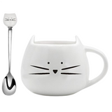 Funki Buys | Mugs | Cute Ceramic Cat Mug Kitten Cup