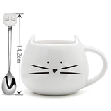 Funki Buys | Mugs | Cute Ceramic Cat Mug Kitten Cup