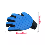 Funki Buys | Pet Grooming Gloves | De-shedding Gloves for Dogs Cats 2Pcs