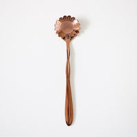 Funki Buys | Spoons | Vintage Gold Flower Coffee Spoons 8 Pcs