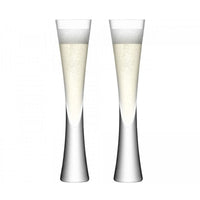 Funki Buys | Glasses | Wedding Champagne Flutes | Heavy Base 2 Pcs Set