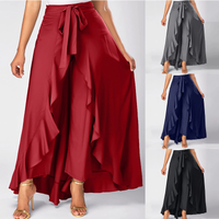 Funki Buys | Skirts | Women's Chiffon Long Evening Skirt Pant Set
