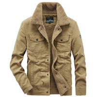 Funki Buys | Jackets | Men's Military Warm Winter Jacket | Fleece 8XL