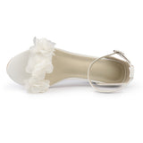Funki Buys | Shoes | Women's Summer Flower Wedding Sandals | Bridal