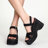 Funki Buys | Shoes | Women's Platform High Heel Summer Sandal | Wedges