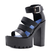 Funki Buys | Shoes | Women's Platform Sandals | Gladiator Gothic Shoes