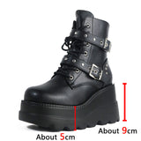 Funki Buys | Boots | Women's Brand New Gothic Style Platform Boots