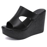 Funki Buys | Shoes | Women's High Heel Wedge Sandal | Gothic Platforms