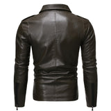 Funki Buys | Jackets | Men's Women's Slim Fit Faux Leather Jacket