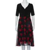 Funki Buys | Dresses | Women's Chiffon Floral Cocktail Party Dress