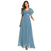 Funki Buys | Dresses | Women's Luxury Chiffon Evening Dress | Gown