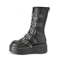 Funki Buys | Boots | Women's Cosplay Mid-Calf Buckle Strap Boots
